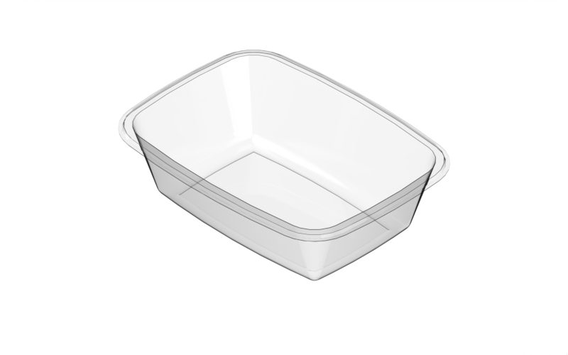 Meal Tray Clear